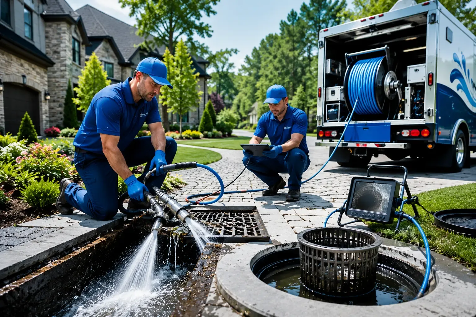 Local outdoor drain cleaning professionals in La Belle, PA